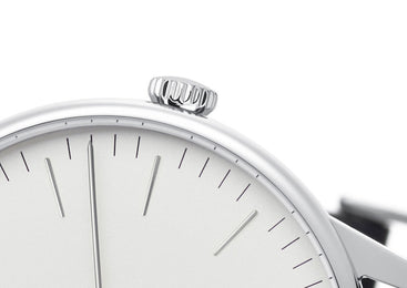 Nomos Glashutte Orion 38 Weiss Sapphire Crystal