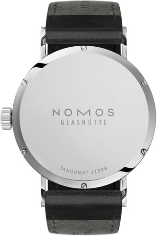 Nomos Glashutte Tangomat Steel Back Watch