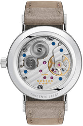 Nomos Glashutte Tangente 33 Champagne Sapphire Crystal Watch