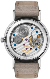 Nomos Glashutte Ludwig 33 Champagne Sapphire Crystal Watch