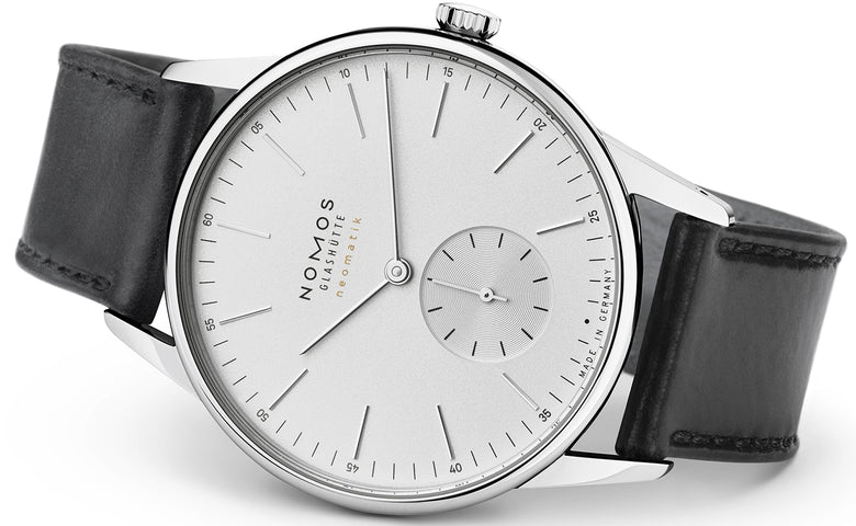 Nomos Glashutte Orion Neomatik 39 White Sapphire Crystal