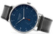 Nomos Glashutte Metro Neomatik 39 Midnight Blue Sapphire Crystal Watch