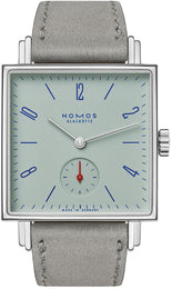 Nomos Glashutte Watch Tetra Matcha Steel Back 495