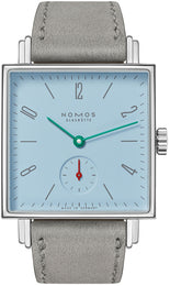 Nomos Glashutte Watch Tetra Azure Steel Back 496