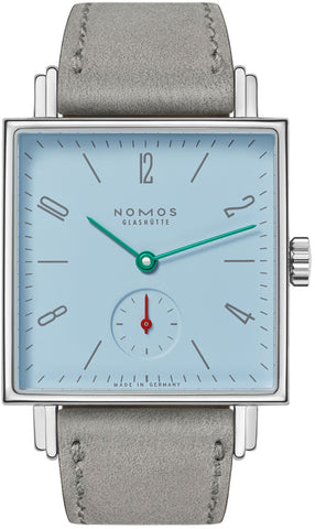 Nomos Glashutte Watch Tetra Azure Steel Back 496