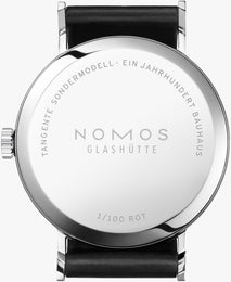Nomos Glashutte Watch Tangente Bauhaus Red Limited Edition
