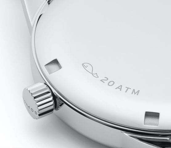 Nomos Glashutte Club Campus Neomatik 39 Midnight Blue Steel Back