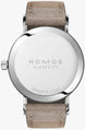 Nomos Glashutte Tangente 33 Duo Steel Back Watch