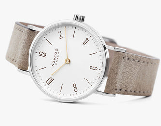 Nomos Glashutte Tangente 33 Duo Steel Back Watch
