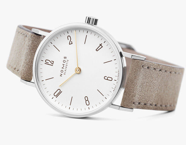Nomos Glashutte Tangente 33 Duo Steel Back Watch