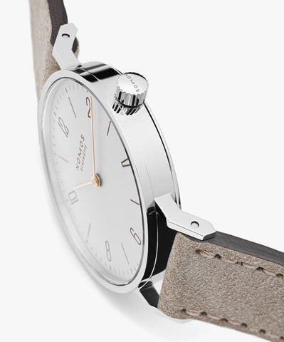 Nomos Glashutte Tangente 33 Duo Steel Back Watch