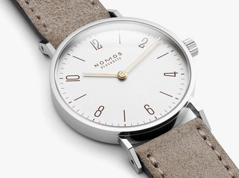 Nomos Glashutte Tangente 33 Duo Sapphire Crystal Watch