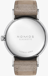 Nomos Glashutte Ludwig 33 Duo Steel Back Watch