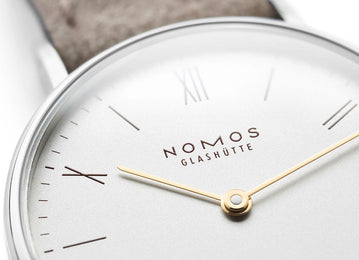 Nomos Glashutte Ludwig 33 Duo Steel Back Watch