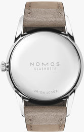 Nomos Glashutte Orion 33 Duo Steel Back Watch