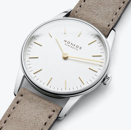 Nomos Glashutte Orion 33 Duo Steel Back Watch