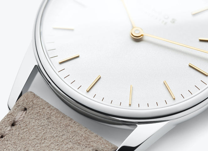 Nomos Glashutte Orion 33 Duo Sapphire Crystal Watch