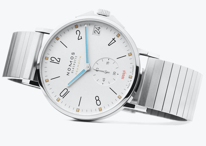 Nomos Glashutte Tangente Sport Neomatik 42 Date Sapphire Crystal Watch