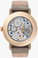 Nomos Glashutte Metro Rose Gold 33 Sapphire Crystal Watch
