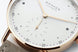 Nomos Glashutte Metro Rose Gold 33 Sapphire Crystal Watch