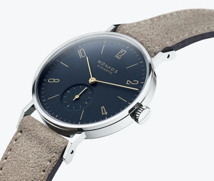 Nomos Glashutte Tangente Midnight Blue Sapphire Crystal Watch