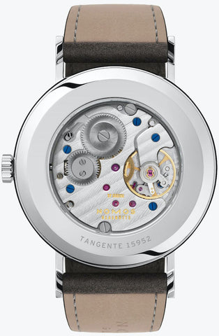 Nomos Glashutte Tangente 38 Midnight Blue Sapphire Crystal Watch