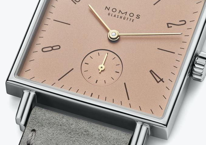 Nomos Glashutte Watch Tetra Divine Spark Sapphire Crystal