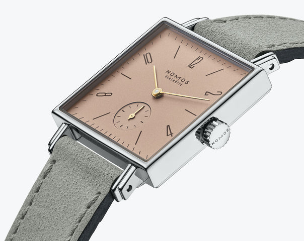 Nomos Glashutte Watch Tetra Divine Spark Sapphire Crystal