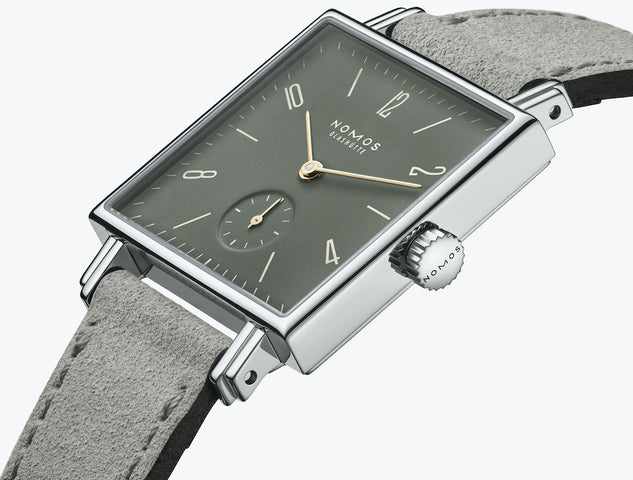 Nomos Glashutte Watch Tetra Ode to Joy Sapphire Crystal