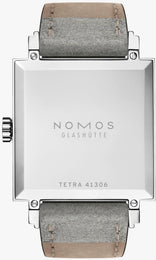 Nomos Glashutte Tetra Ode to Joy Steel Back Watch