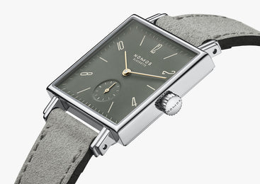 Nomos Glashutte Tetra Ode to Joy Steel Back Watch