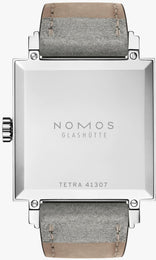 Nomos Glashutte Watch Tetra Fidelio Steel Back