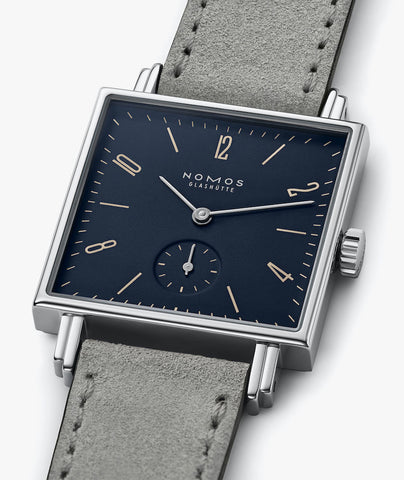 Nomos Glashutte Watch Tetra Fidelio Steel Back