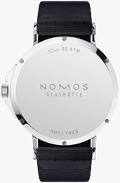 Nomos Glashutte Watch Ahoi Atlantic Steel Back