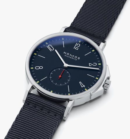 Nomos Glashutte Watch Ahoi Atlantic Steel Back