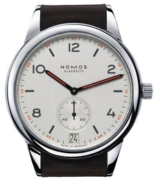 Nomos Glashutte Club Automatic Datum Glass Back D 773