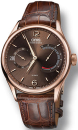 Oris Watch Calibre 111 Rold Gold Leather 01 111 7700 6062-07 1 23 76