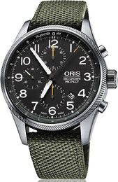 Oris Watch Big Crown ProPilot Chronograph Olive Textile 01 774 7699 4134-TS Olive