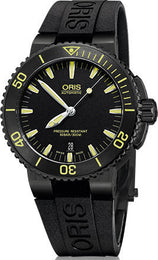 Oris Watch Aquis Date PVD Rubber 01 733 7653 4722-07 4 26 34BEB