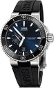 Oris Watch Aquis Date Small Second Rubber 01 743 7673 4135-07 4 26 34EB