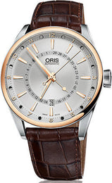 Oris Watch Artix Pointer Moon Bicolor Leather 01 761 7691 6331-07 5 21 80FC