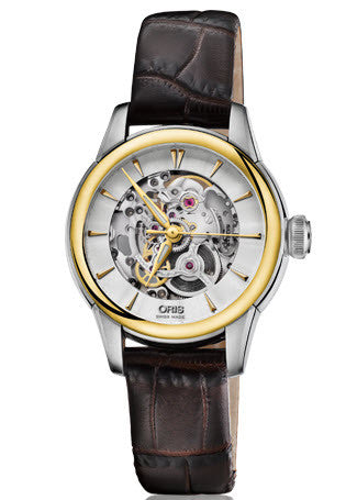 Oris Watch Artelier Skeleton Leather 01 560 7687 4351-07 5 14 70FC