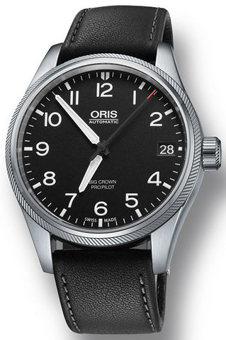 Oris Watch Big Crown ProPilot Date Leather 01 751 7697 4164-07 5 20 19FC