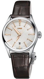 Oris Watch Artelier Lady Date Leather 01 561 7722 4031-LS Brown