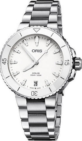 Oris Watch Aquis Lady Date 01 733 7731 4151-07 8 18 05P