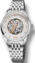 Oris Watch Artelier Skeleton Diamond 01 560 7724 4031-07 8 17 79