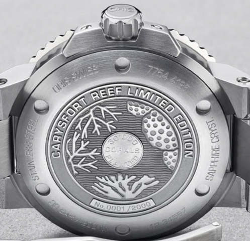 Oris Watch Carysfort Reef Rubber Limited Edition