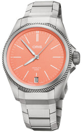 Oris Watch ProPilot X Calibre 400 Salmon 01 400 7778 7158-7 20 01 TLC