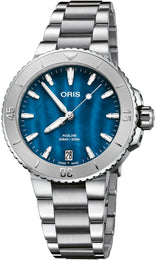 Oris Watch Aquis Date Aegean Blue 01 733 7770 4155-07 8 18 05P