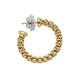 Fope Essentials 18ct Yellow Gold Small Hoop Earrings OR01
